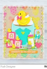 Pretty Pink Posh Baby Mug Addition - Dies