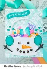 Pretty Pink Posh Christmas Bucket Additions - Dies