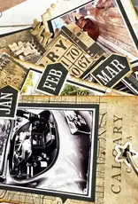 Elizabeth Craft Designs Months - Stamps