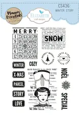 Elizabeth Craft Designs Winter Story - Stamps