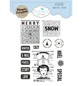 Elizabeth Craft Designs Winter Story - Stamps
