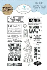 Elizabeth Craft Designs Getting Festive - Stamps and Die