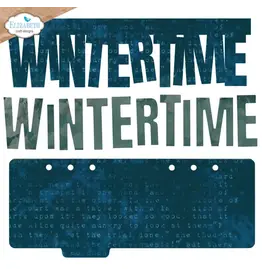 Elizabeth Craft Designs Wintertime Wordstrip - Dies
