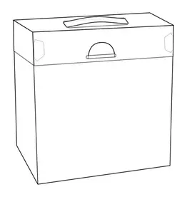 The Organized Option TOO - File Master - 12x12 With 5 Pockets