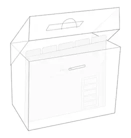 The Organized Option TOO 5x7 File Master With 5 Pockets