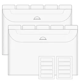 The Organized Option TOO - 9x6 Flip Flap Pocket - 10 pack