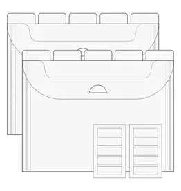 The Organized Option TOO - Flip Flap Pocket - 5x7 - 10 Pack