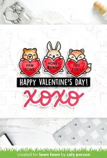 Lawn Fawn Critter Conversation Hearts - Stamps and Lawn Cuts