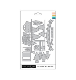 Concord & 9TH Accordion Tree Farm - Die