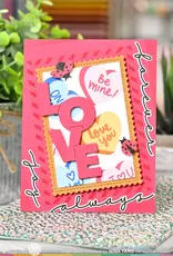 Waffle Flower Shape Of My Heart - Stamps and  Die