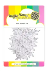 Waffle Flower Rose Bouquet - Die