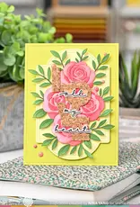 Waffle Flower Rose Bouquet - Die