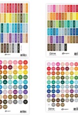 Tim Holtz - Ranger Distress Label Assorment (White Lettering)