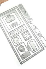 Elizabeth Craft Designs Pocket Page Fillers 3 - My Favourite Humans - Dies