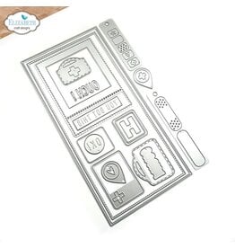 Elizabeth Craft Designs Pocket Page Fillers 3 - My Favourite Humans - Dies