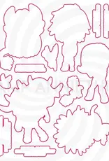 Stamp Anniething Stay Strong, Smart and Fearless - Stamps and Dies