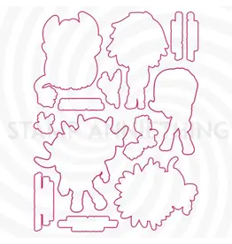 Stamp Anniething Stay Strong, Smart and Fearless - Stamps and Dies