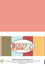 Echo Park Bookish - 12x12 Solid Collection