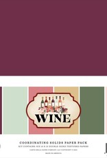 Carta Bella Wine - 12x12 Solid Collection