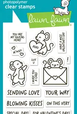 Lawn Fawn Valentine Mice - Stamps