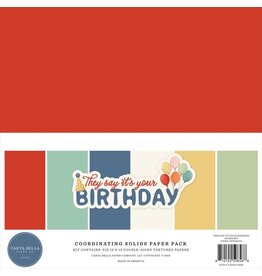 Carta Bella They Say It's Your Birthday - 12x12 Solid Collection