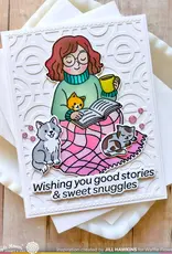 Waffle Flower Happy Circles - Panel Die