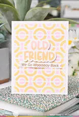 Waffle Flower Old Friend - Sentiments Stamps and Dies