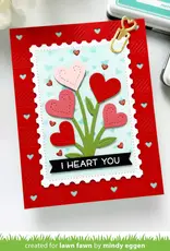 Lawn Fawn Postage Rectangle Stackable - Stencils