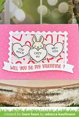 Lawn Fawn Outline Hearts - Stencil