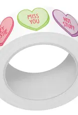 Lawn Fawn Converstation Hearts - Washi Tape