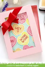 Lawn Fawn Candy Hearts - Stencils