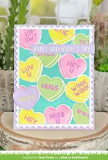 Lawn Fawn Candy Hearts - Stencils