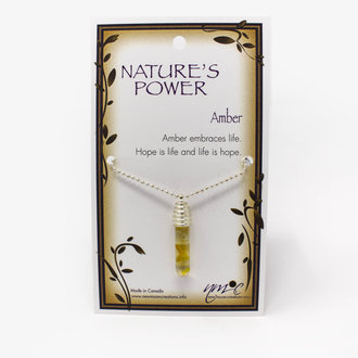 Amber Nature's Power Necklace
