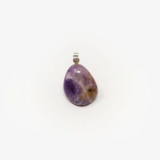 Amethyst Tumbled Pendant