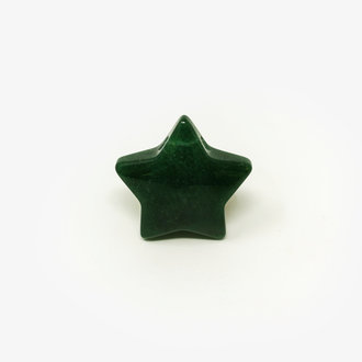 Aventurine Drilled Star Pendant