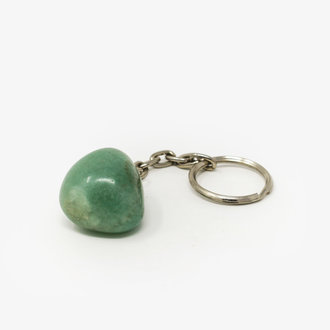 Aventurine Tumbled Keychain
