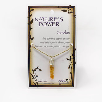 Carnelian Nature's Power Necklace