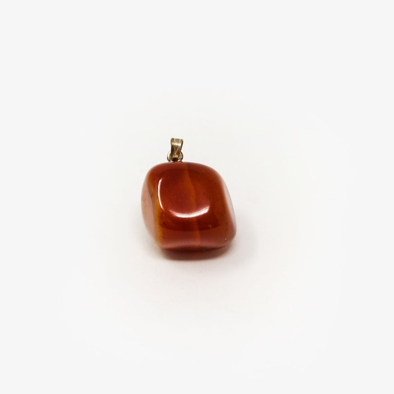 Carnelian Tumbled Pendant