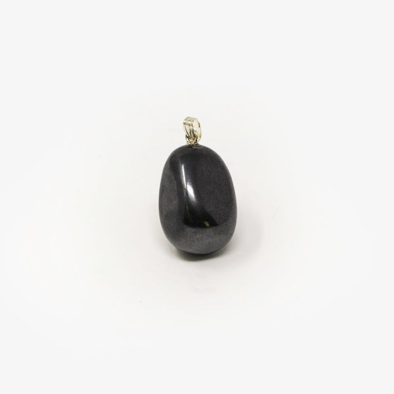 Hematite Tumbled Pendant