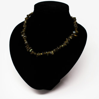 Labradorite Gem Chip Necklace