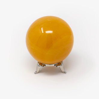 Orange Calcite Sphere