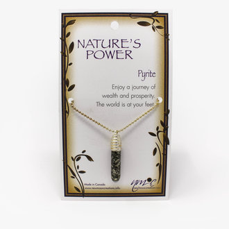 Pyrite Nature's Power Necklace