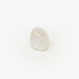 Clear Quartz Drilled Tumbled Pendant