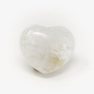 Clear Quartz Heart - Medium