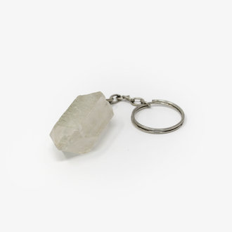 Clear Quartz Keychain