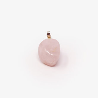 Rose Quartz Tumbled Pendant