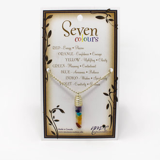 Seven Colour Nature's Power Necklace