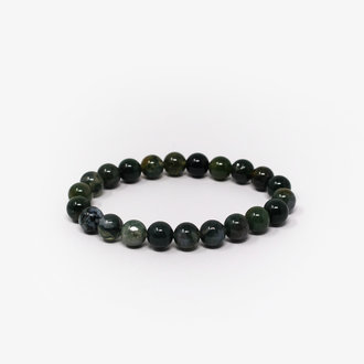 Moss Agate Power Bracelet