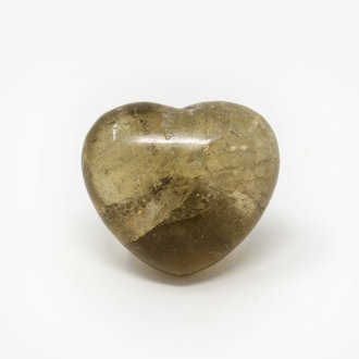 Smoky Quartz Heart - Medium