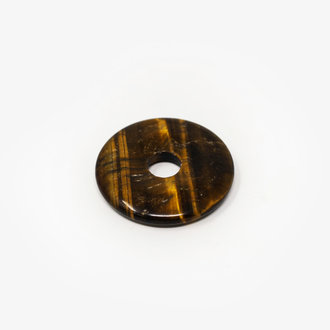 Tiger's Eye Donut Pendant